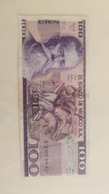 BILLETE 100 PESOS MEXICANOS 70s
