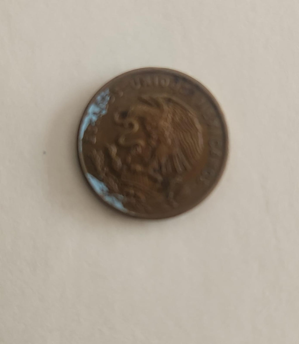 MONEDA UN CENTAVO MEXICANO 50s