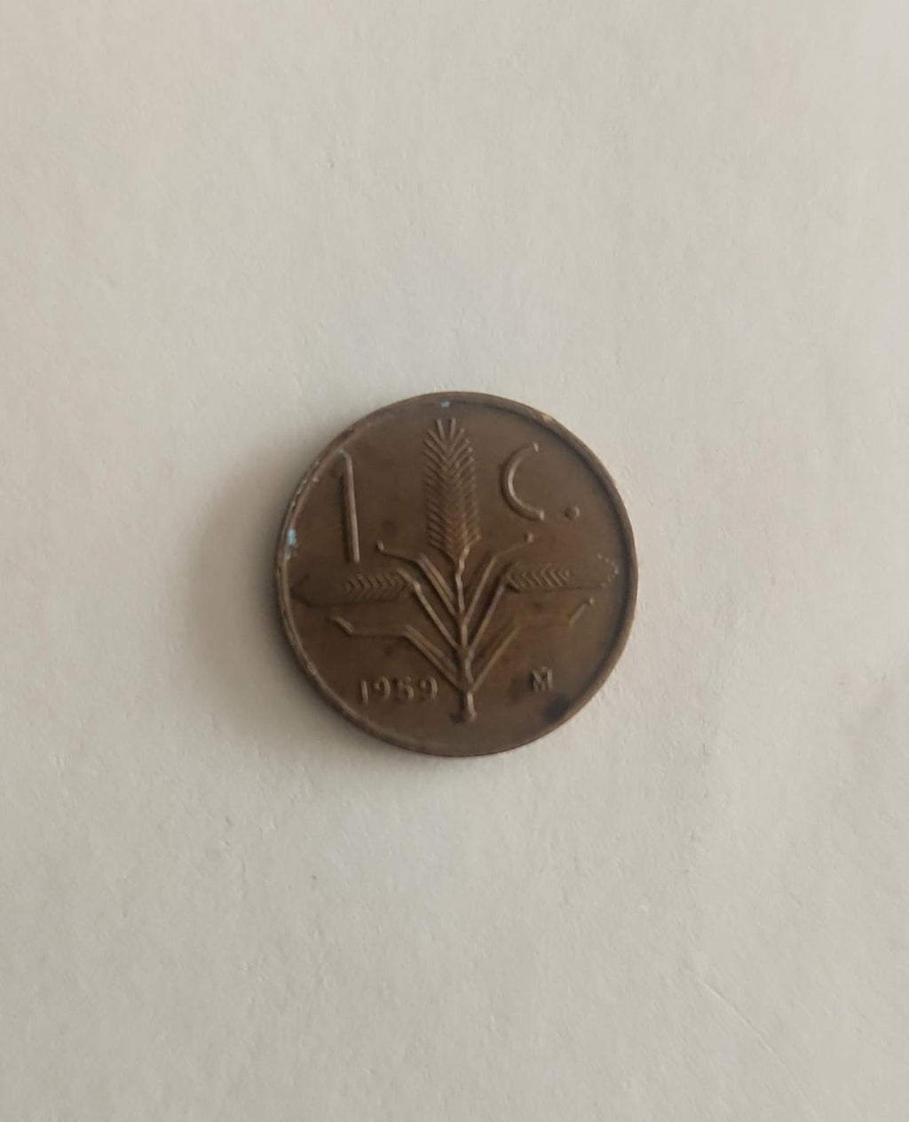 MONEDA UN CENTAVO MEXICANO 50s