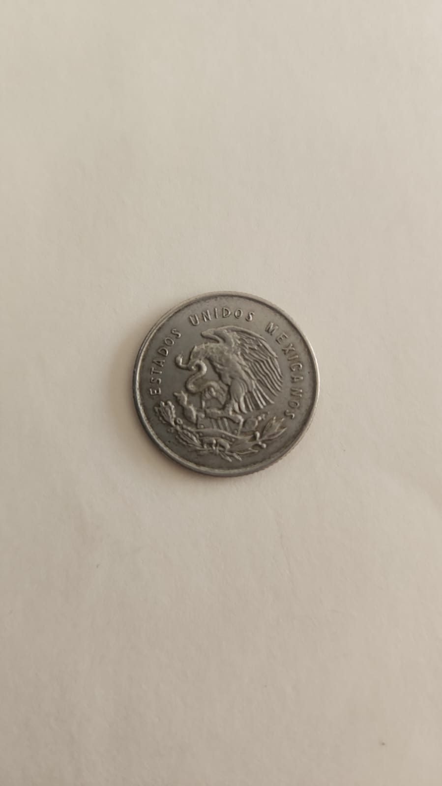 MONEDA DE 25 CENTAVOS MEXICANOS 50s