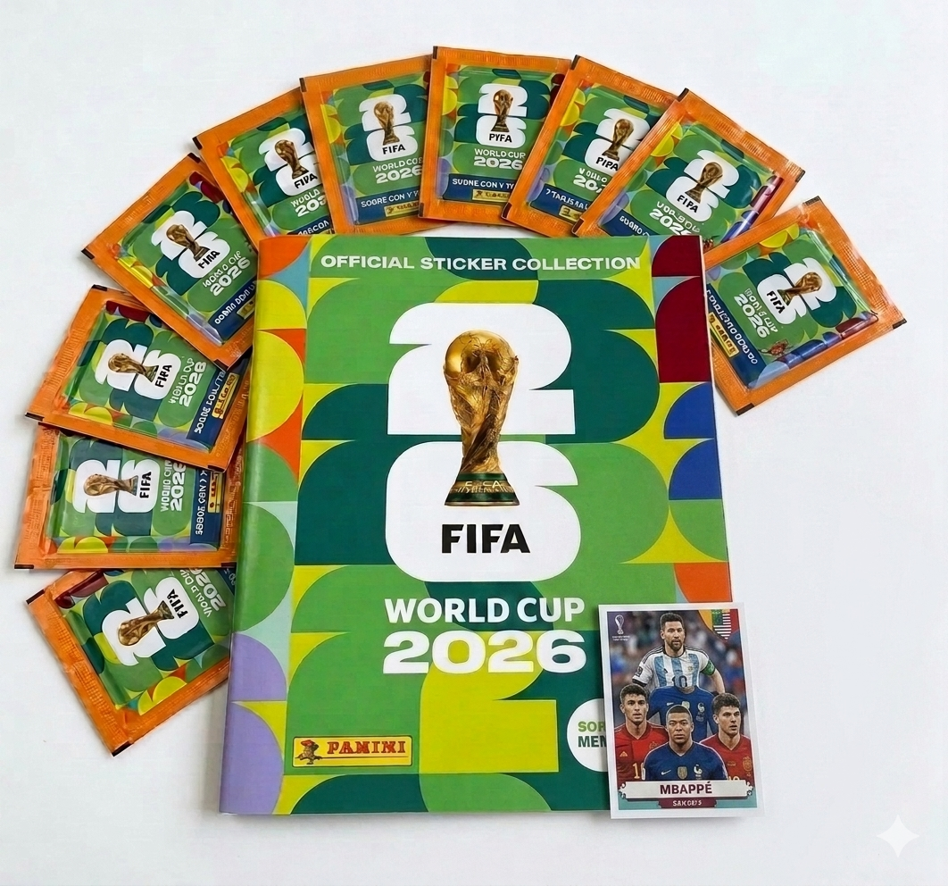 Kit Arranque Mundial Suave (Album Pasta Suave mas 10 Sobres)